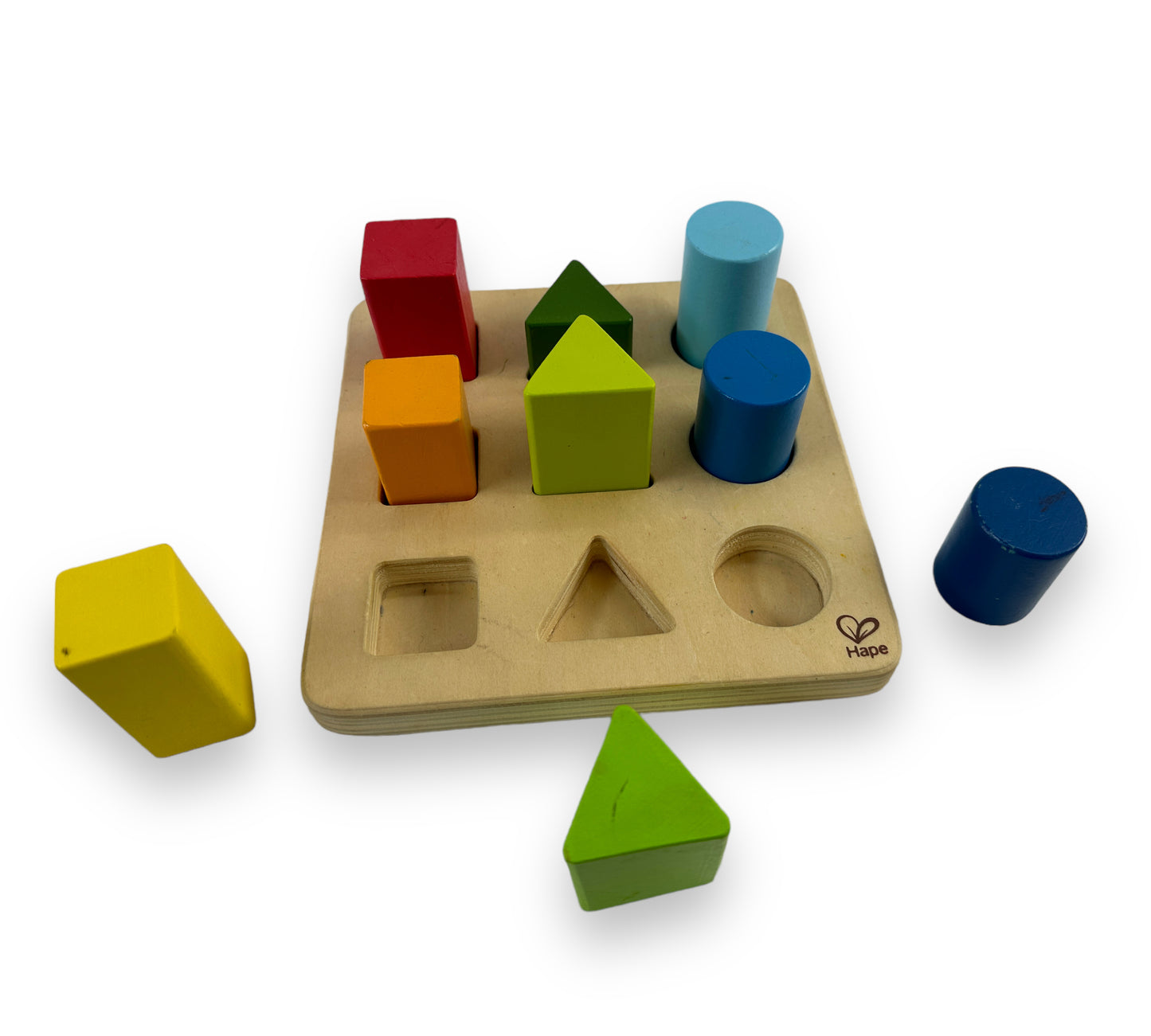 Wooden Color and Shape Sorter