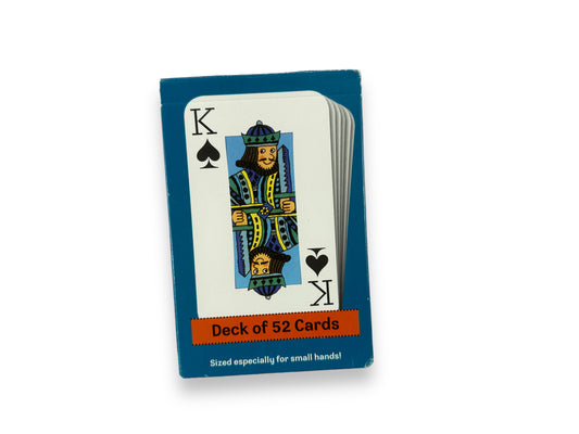 Deck of 52 Oversized Playing Cards for Small Hands
