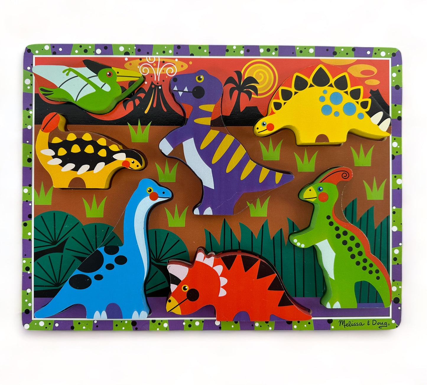 Dinosaurs Peg Puzzle