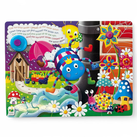 12-Piece Itsy Bitsy Spider - My First SIng-Along Puzzle