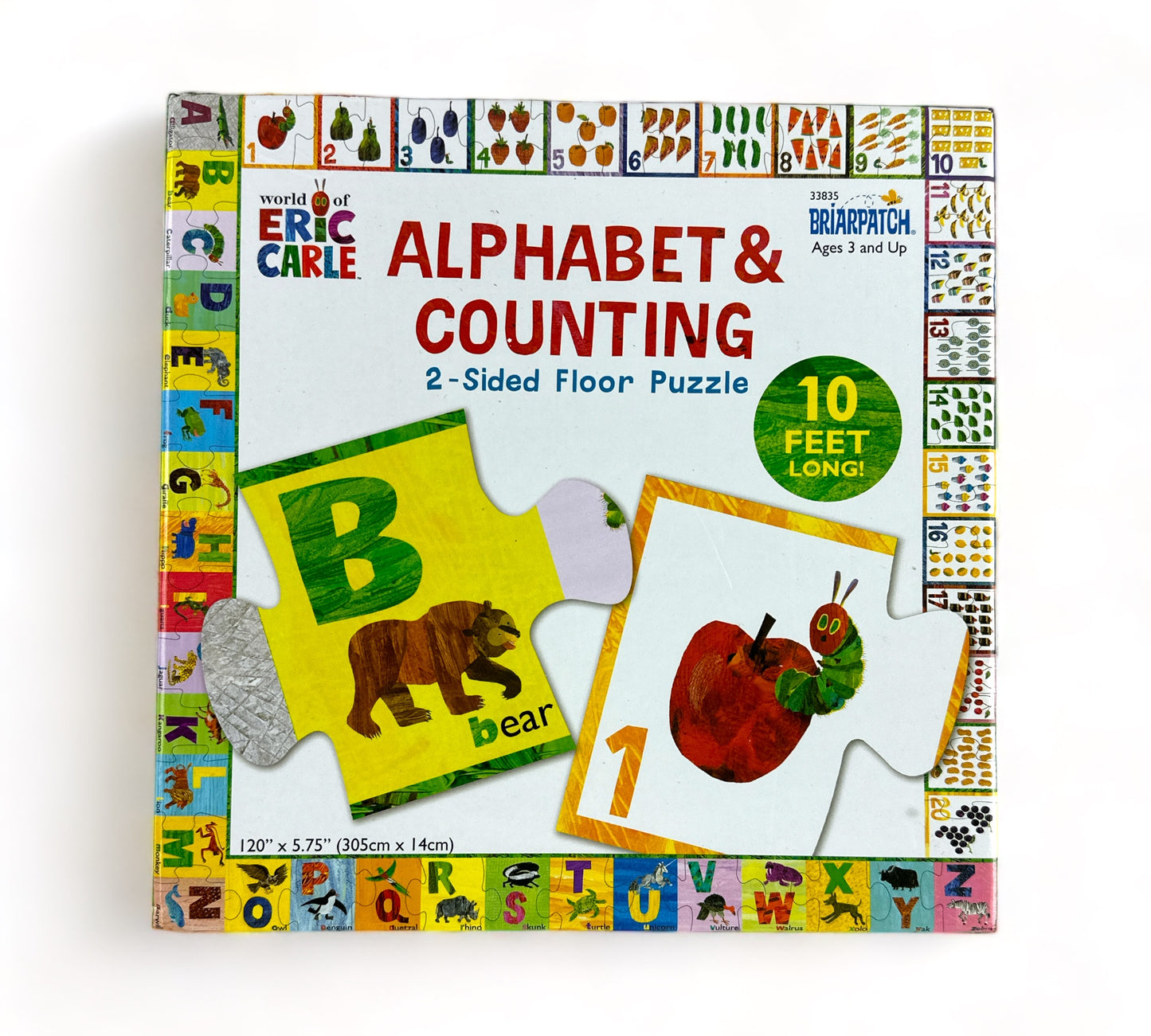 The World of Eric Carle Alphabet & Counting 2-Sided Floor Puzzle