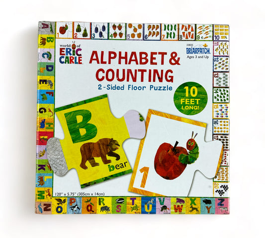 The World of Eric Carle Alphabet & Counting 2-Sided Floor Puzzle