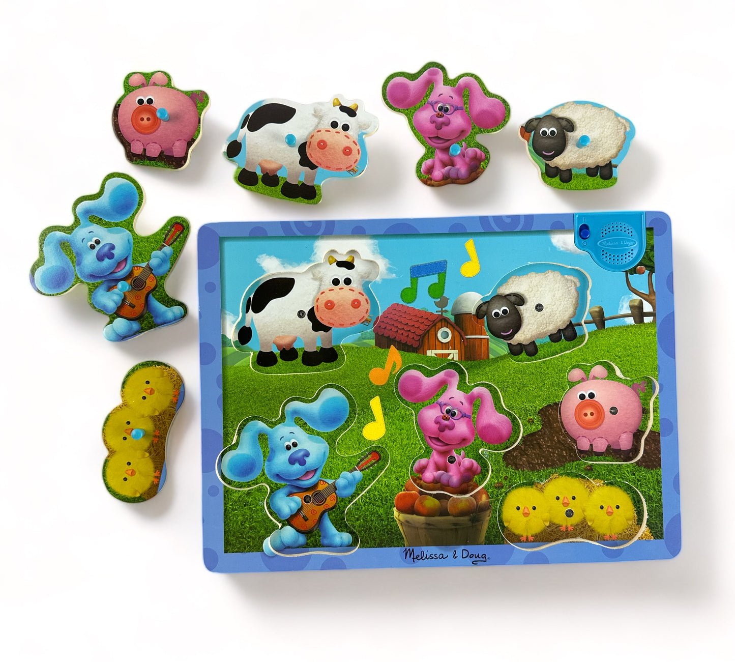Blues Clues and You Wooden Sound Puzzle