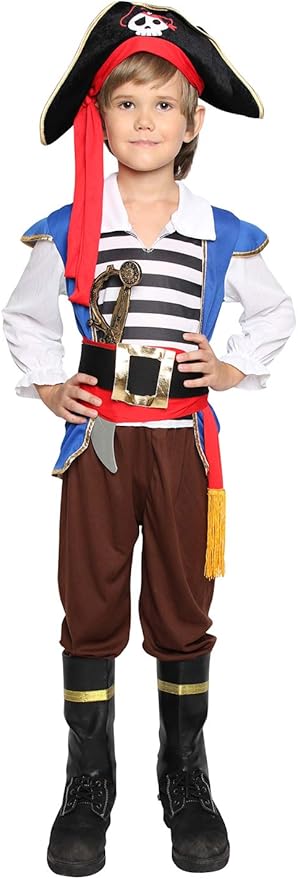 Youth Medium Pirate Costumer Set