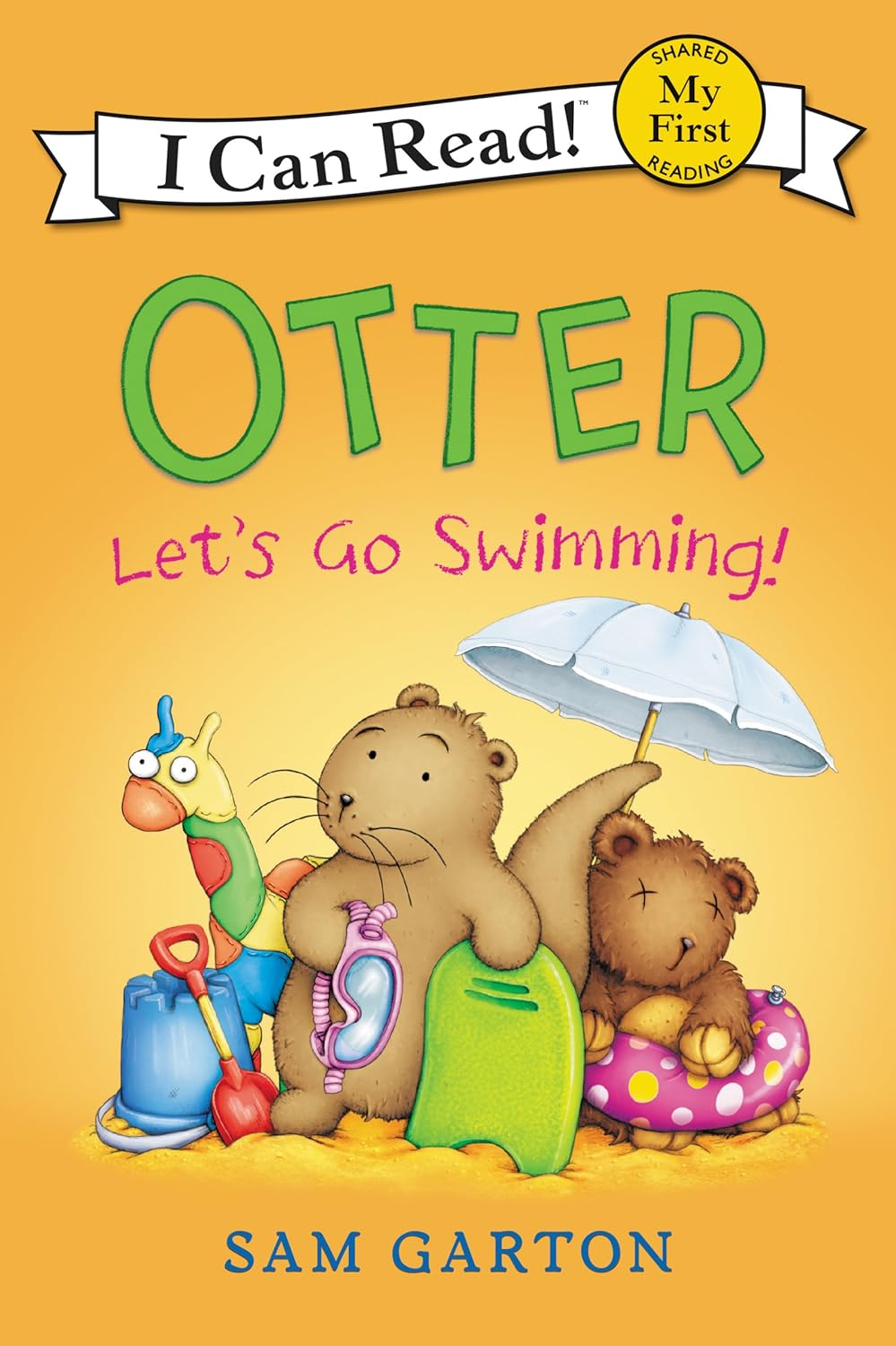 Otter Let's Go Swiming!