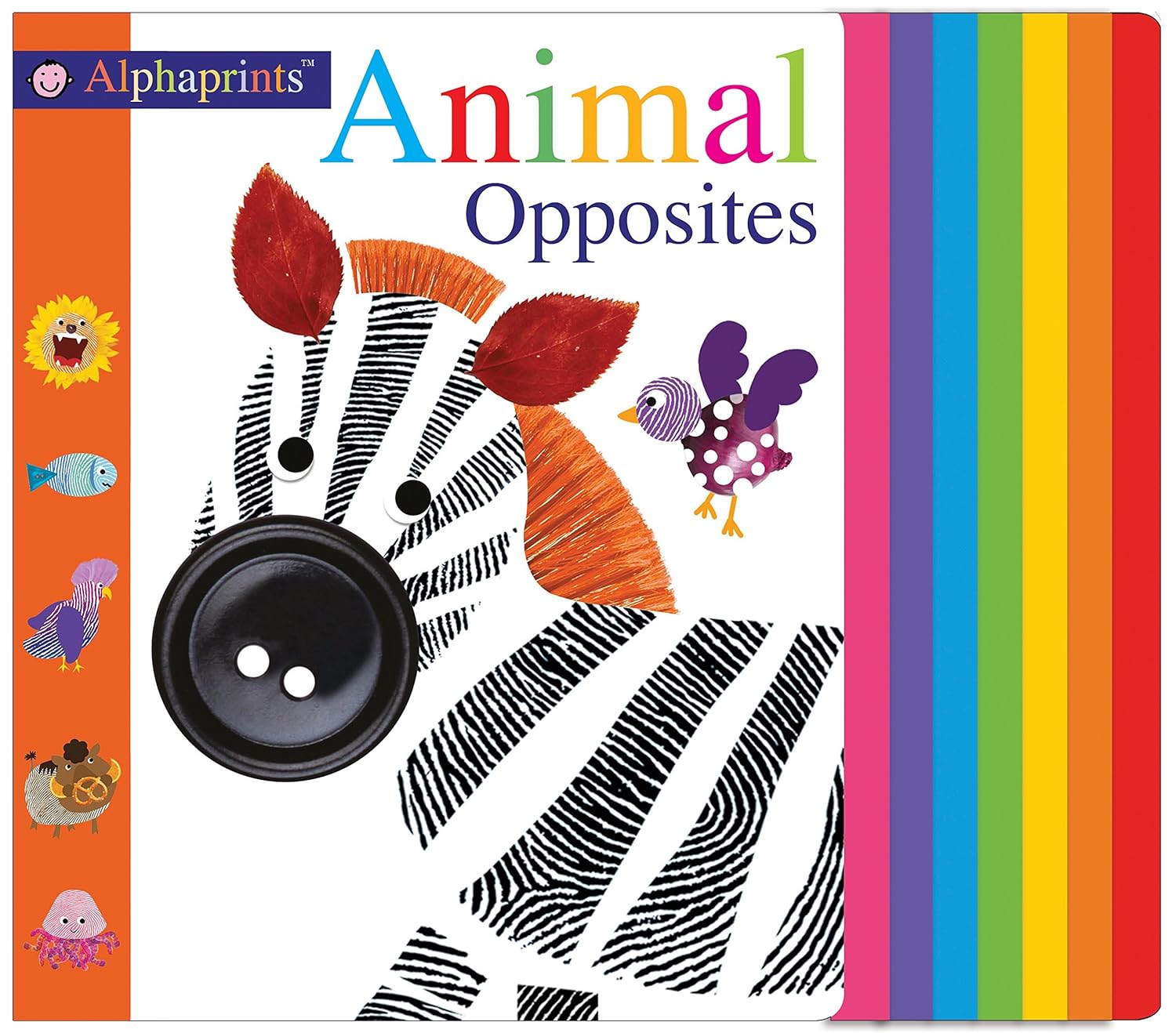 Alphaprints: Animal Opposites Board Books