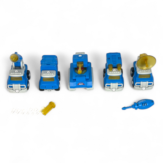 Take Apart Trucks Transform to Robot