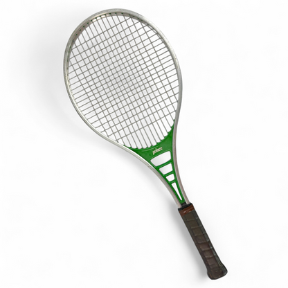 Vintage Green Tennis Racket