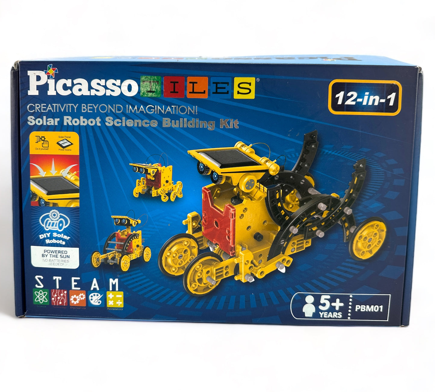 12-in-1 Solar Robot Science Building Kit