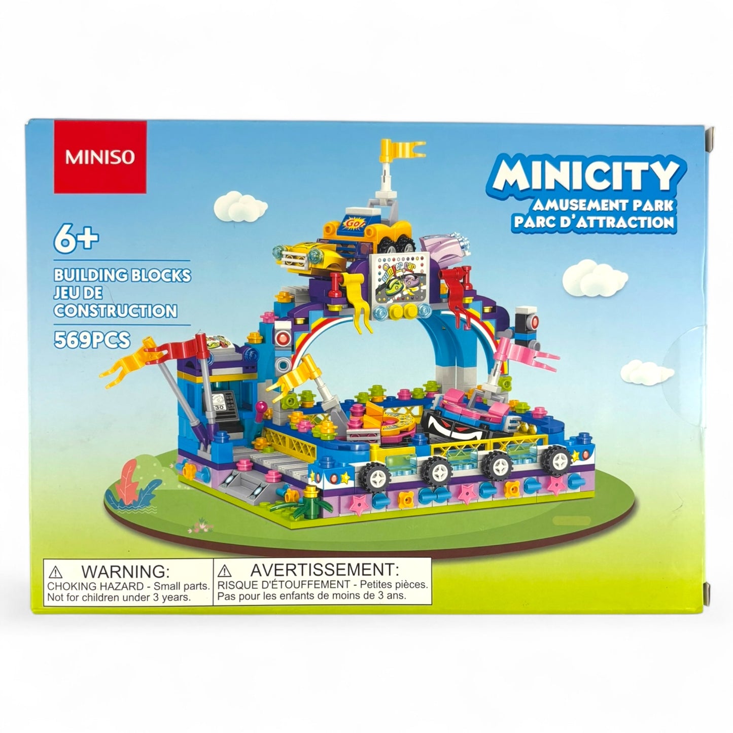 Minicity Amusement Park (Bumper Cars, 569 Pieces)