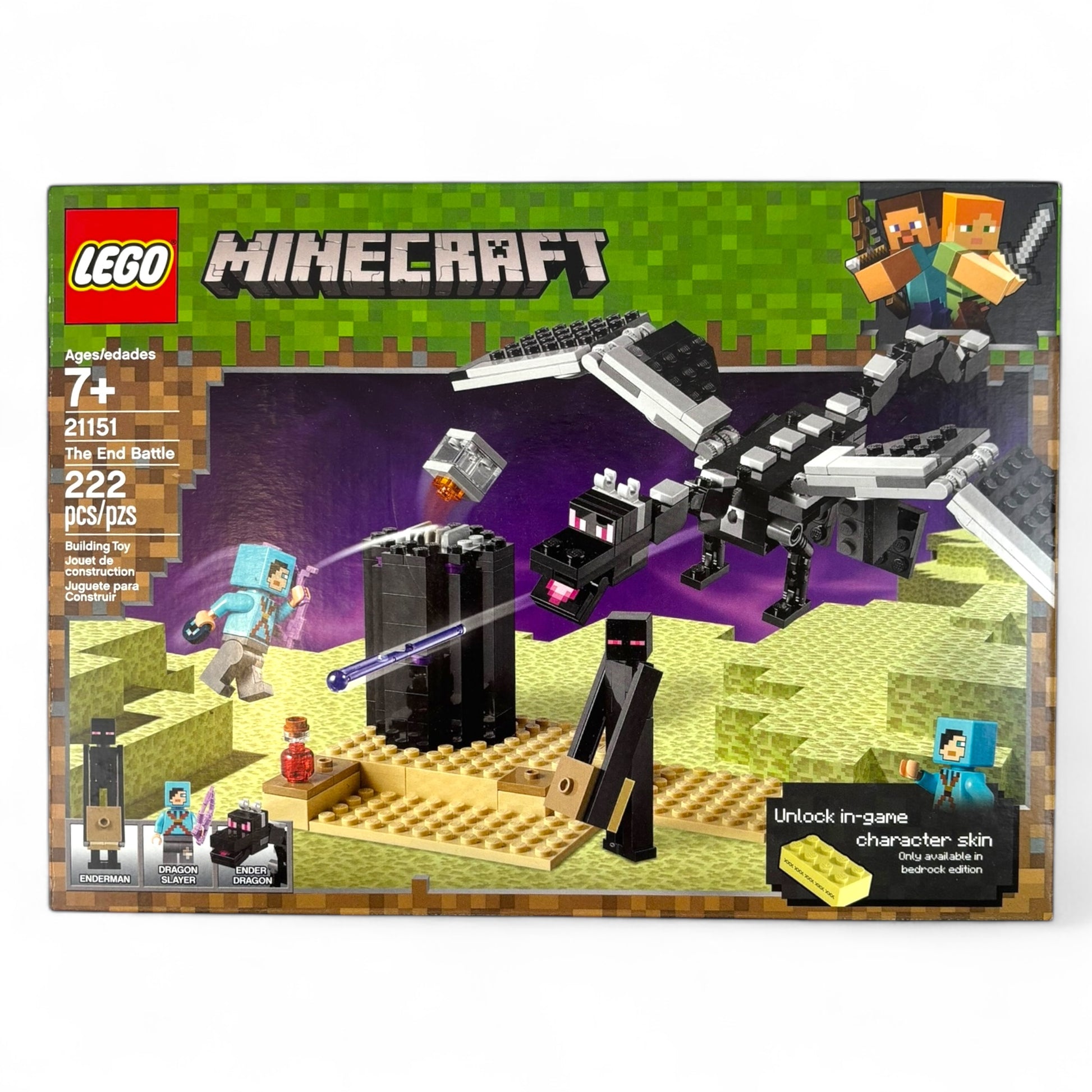 Lego Minecraft Crafting Box