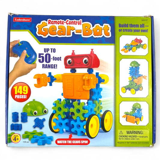 Remote-Control Gear-Bot