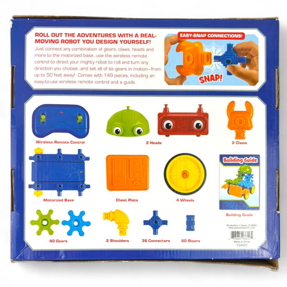 Remote-Control Gear-Bot