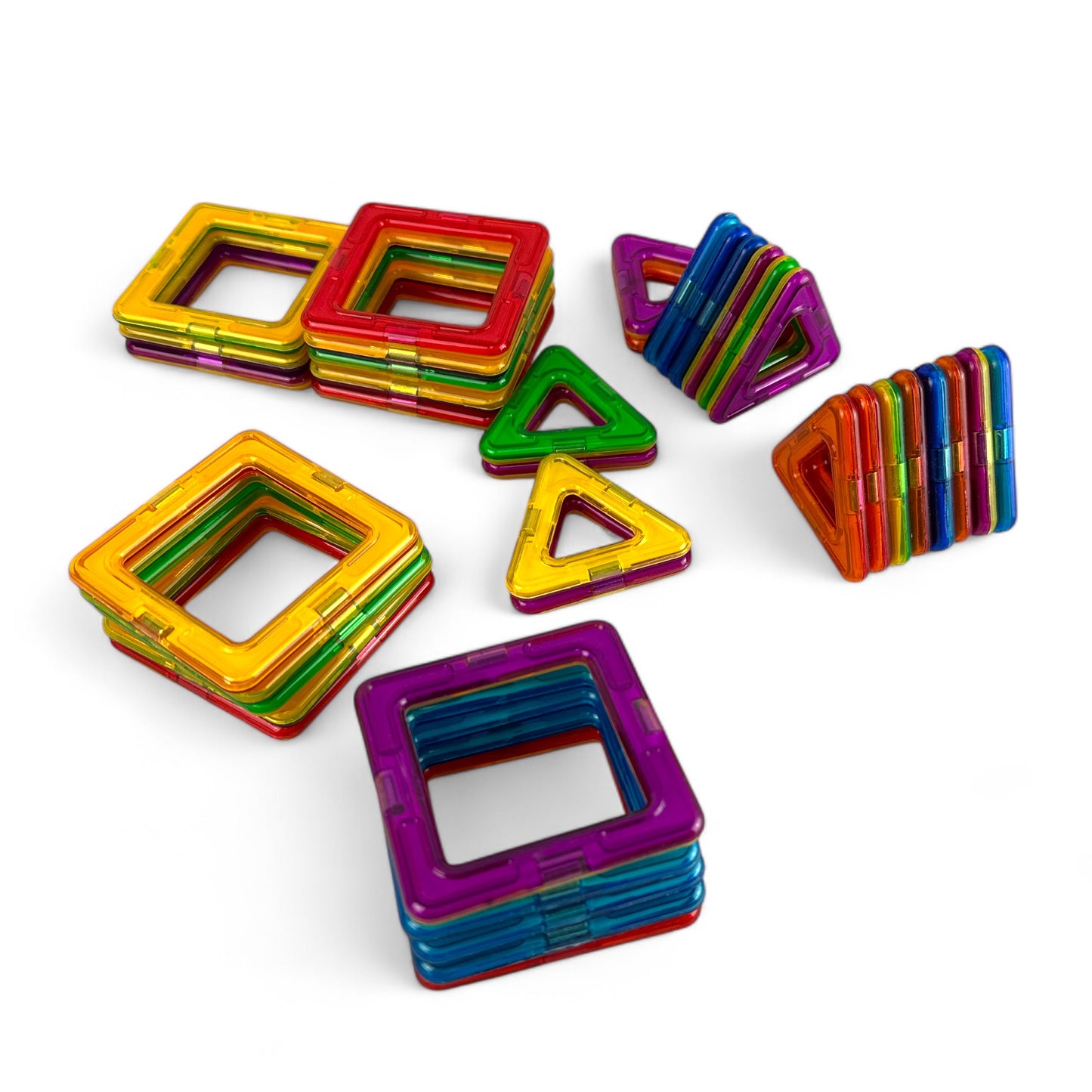 38-Piece Magnetic Toy Tile Set