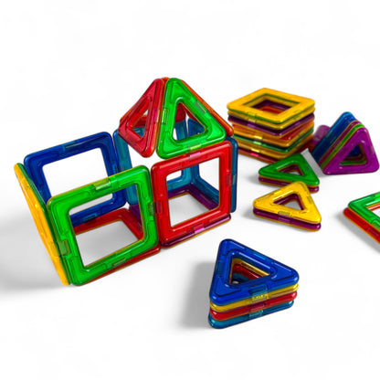 38-Piece Magnetic Toy Tile Set