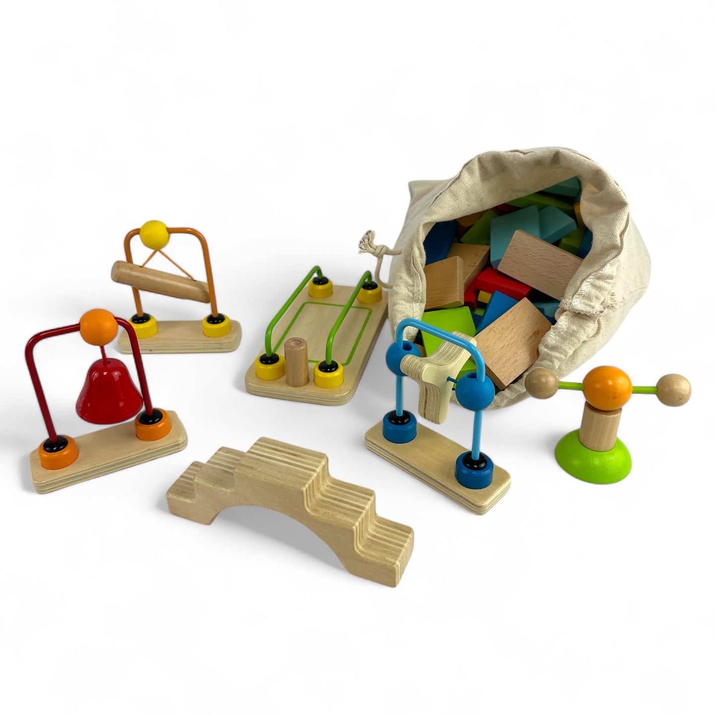 Hape Wooden Dynamo Domino Set