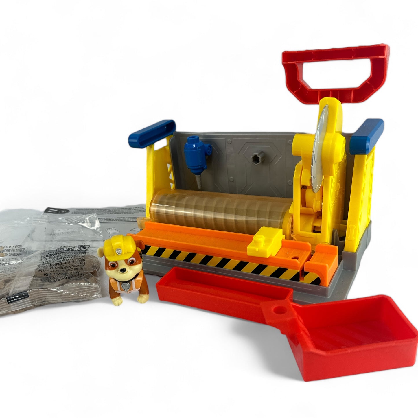 Rubble's Workshop Playset, Construction Toys with Kinetic Build-It Sand Rubble Action Figure