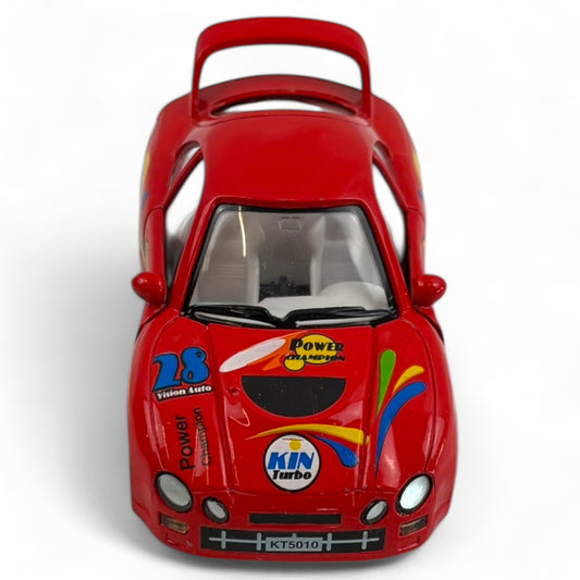 Red Turbo Racer Car