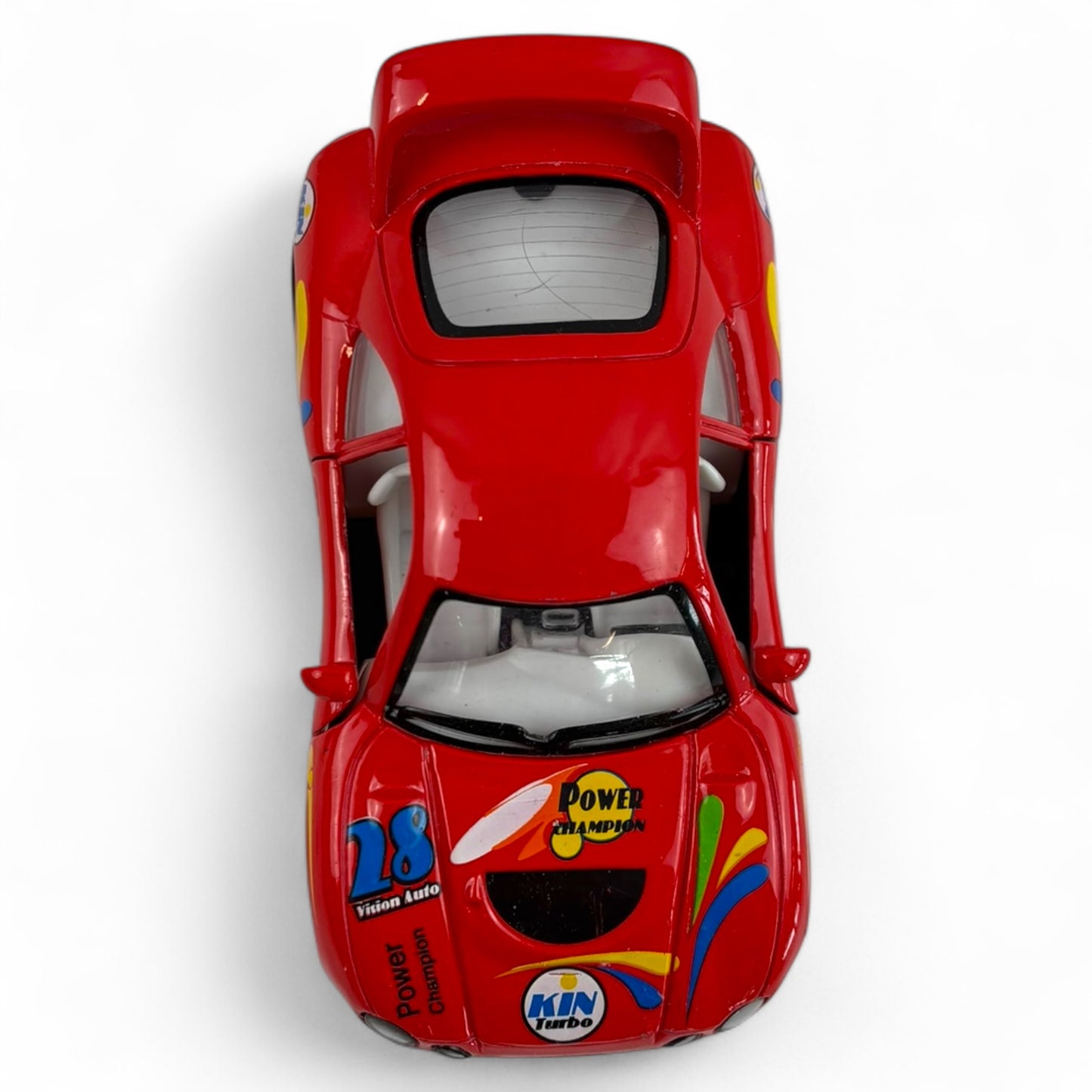 Red Turbo Racer Car