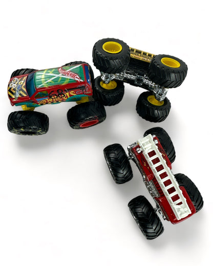 Mini Monster Trucks 3 Pack