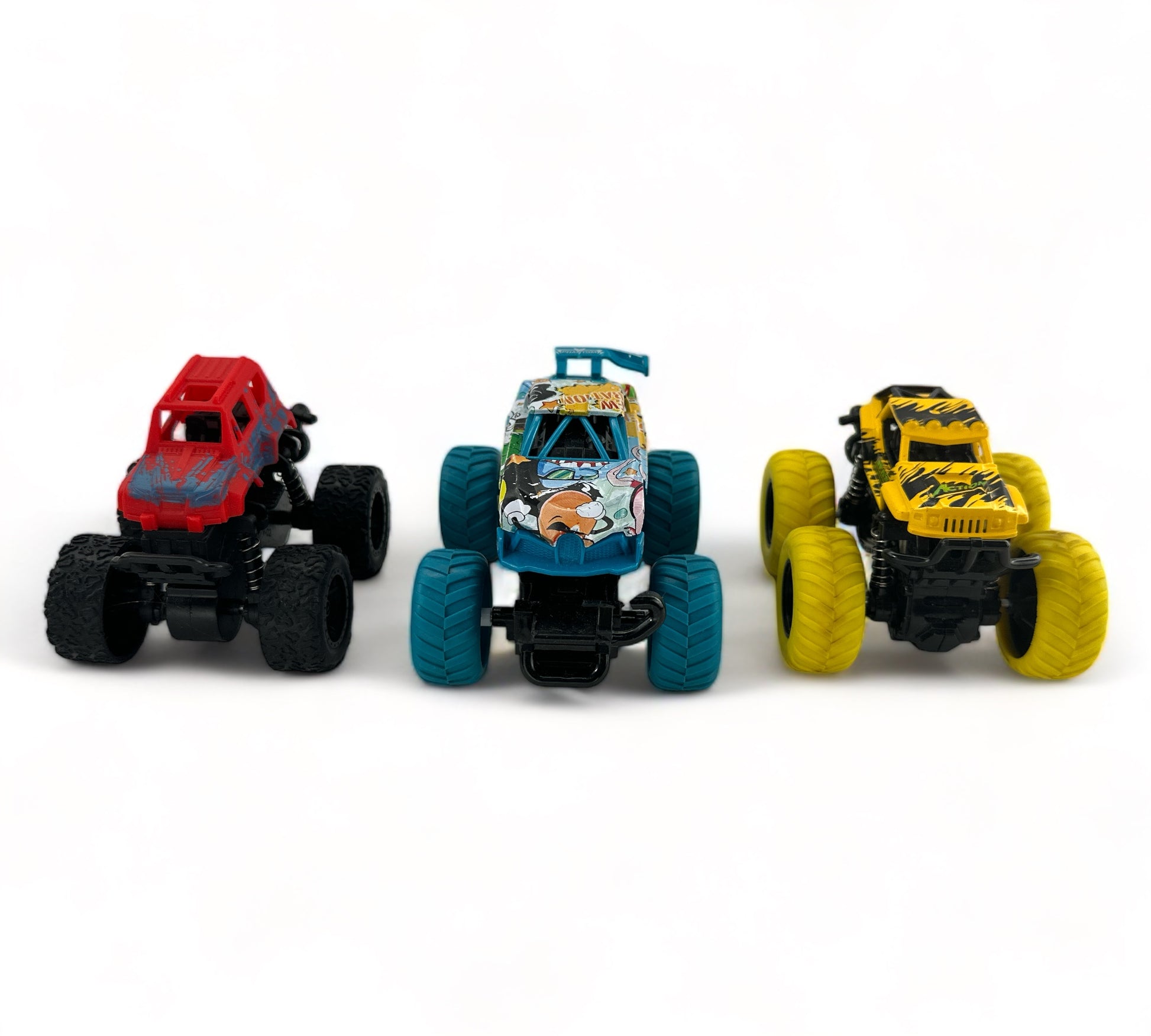 Mini Monster Trucks 3 Pack