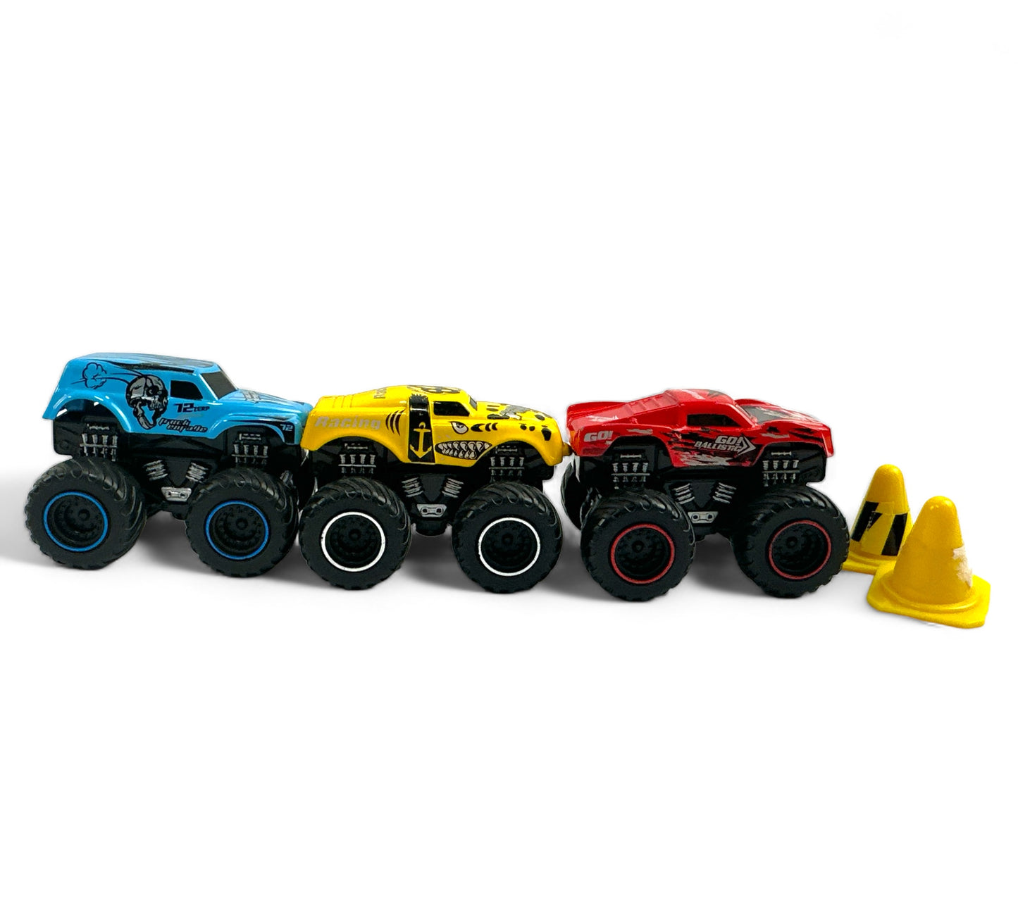 Mini Monster Truck 3 Pack