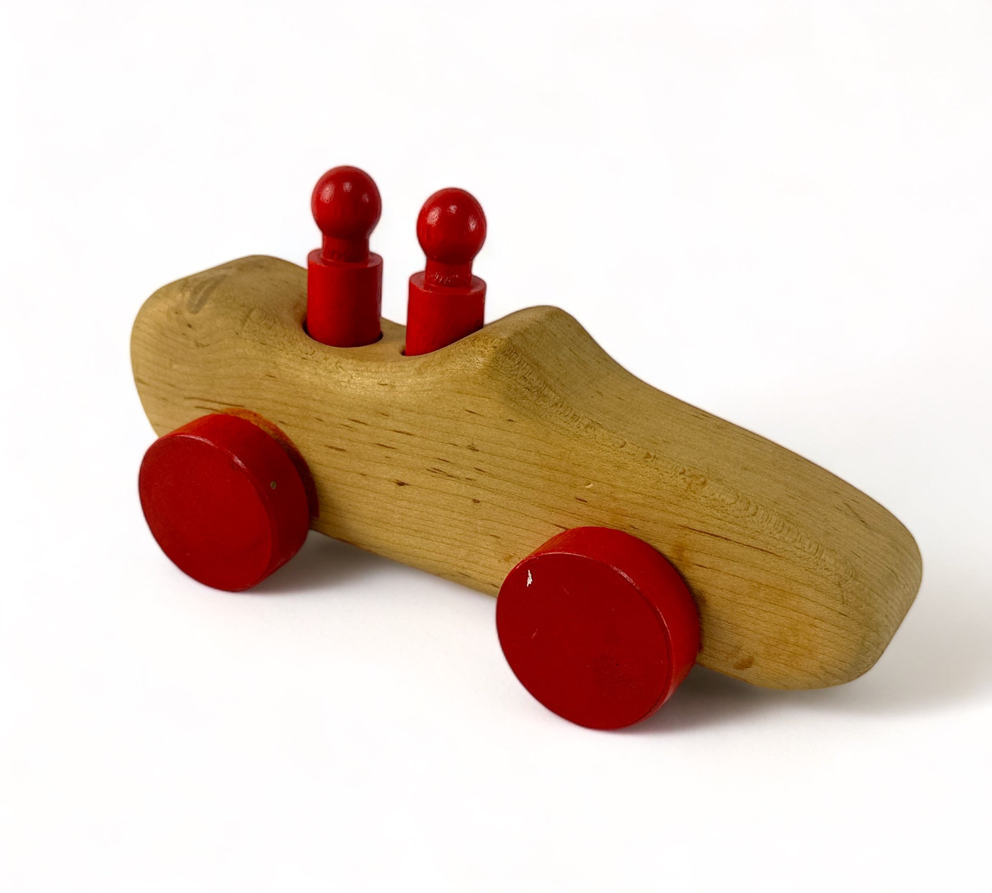 Hand Crafted Wooden Toy Race Car