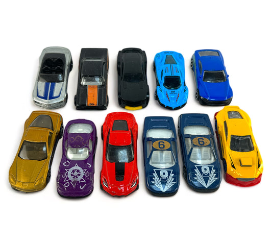 Race Car 10 Pack Set