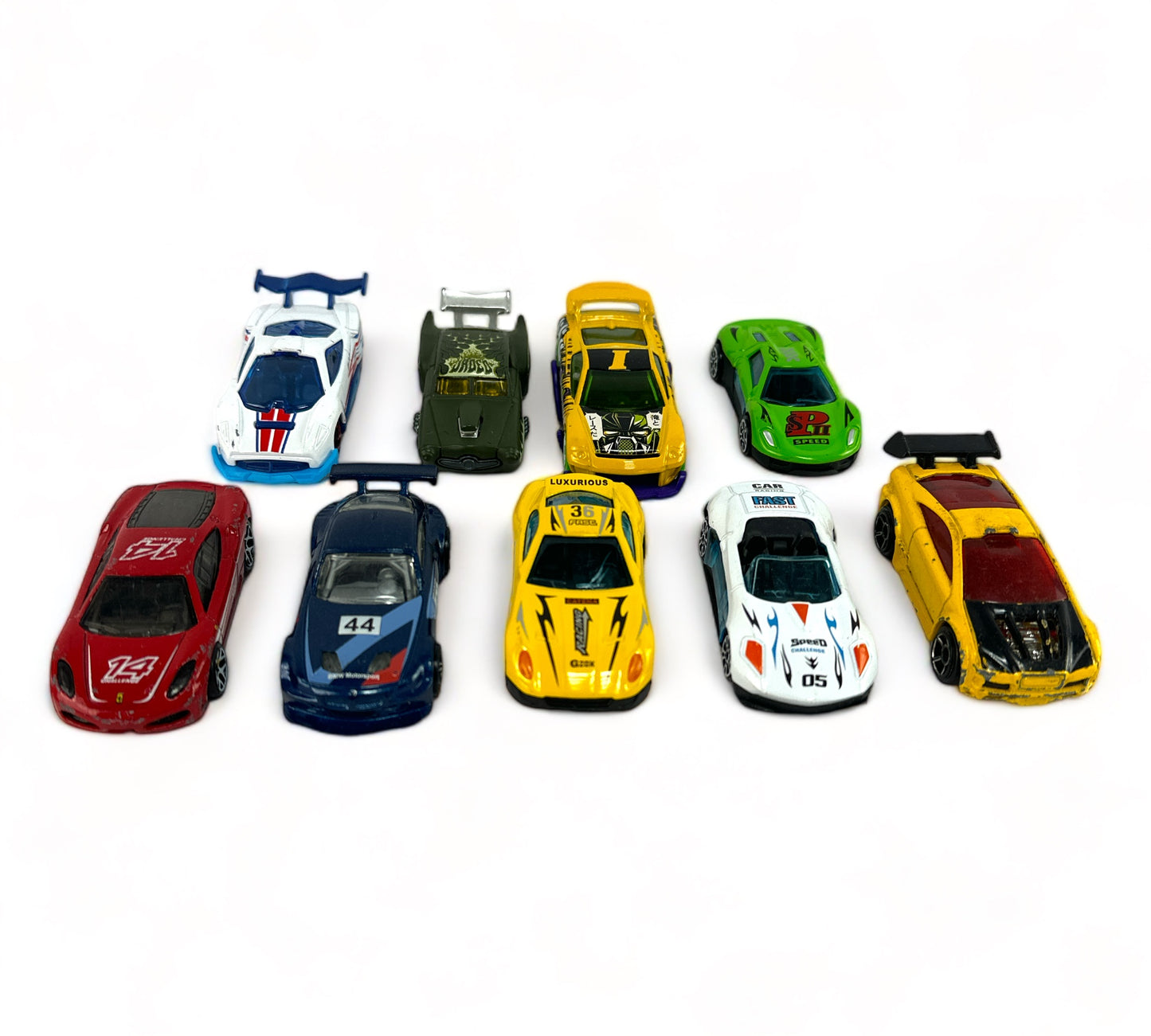 Race Car 8 Pack Set