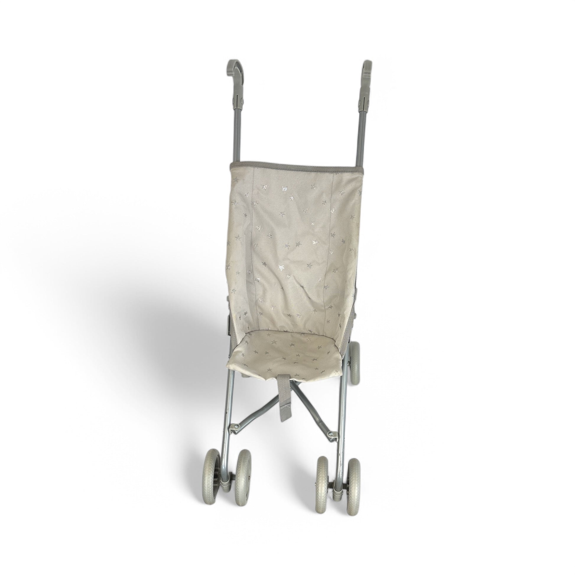 Star-Print Foldable Frame Doll Stroller