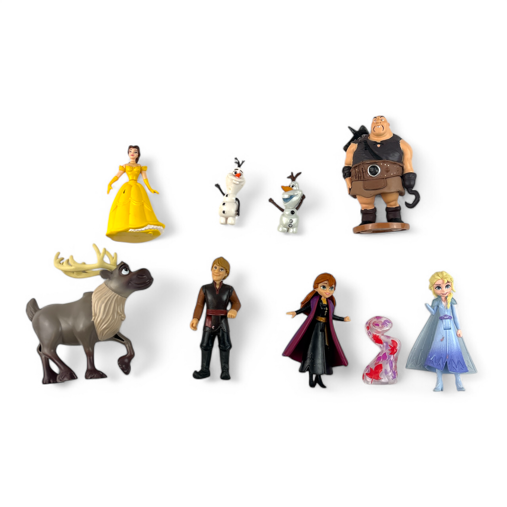 Frozen Friends - Disney Action FIgure Pack (Includes Elsa, Anna, Kristoff, Olaf, Sven, & Others)
