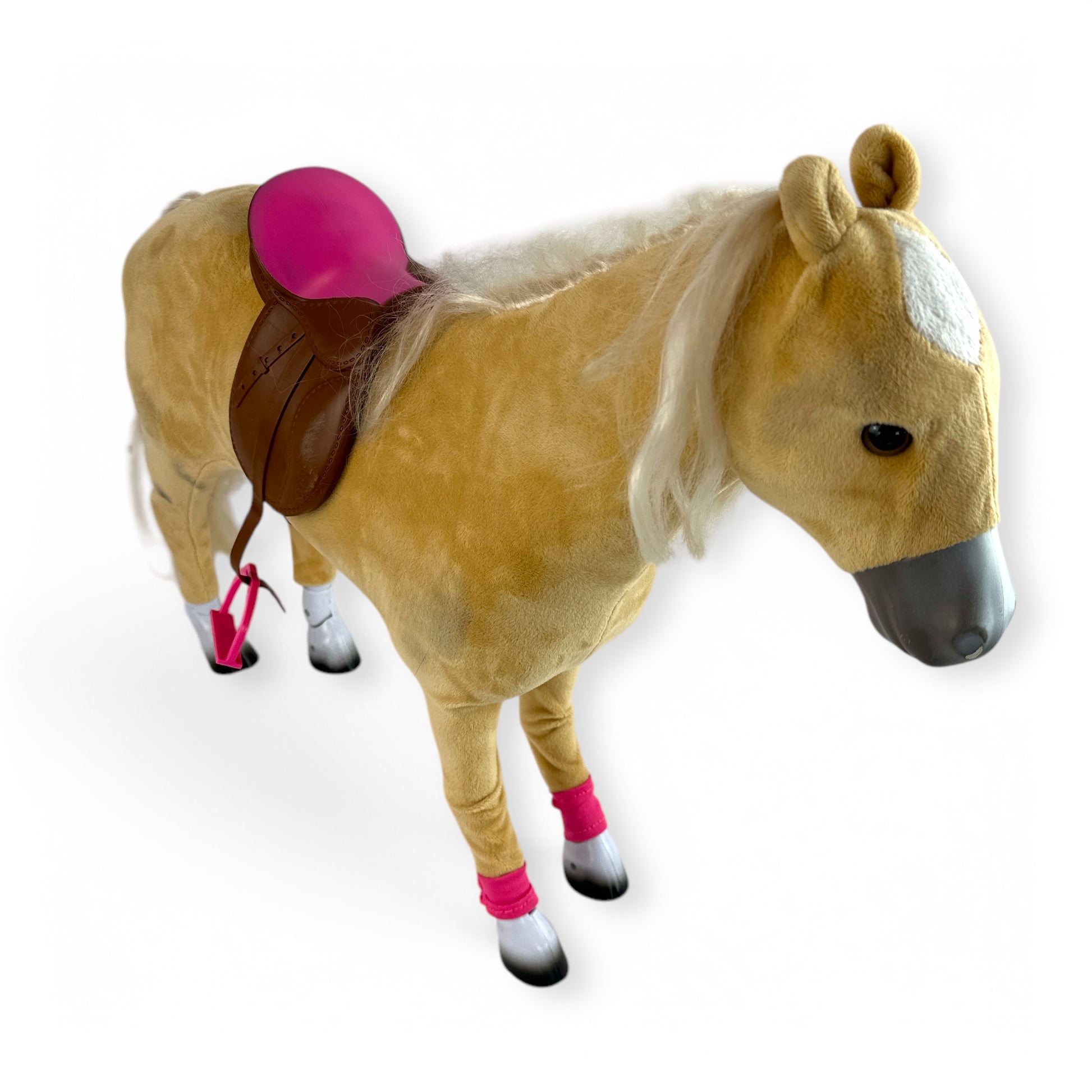 Poseable Palomino Play Horse