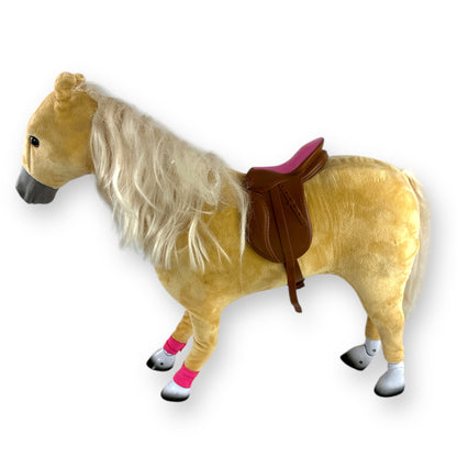 Poseable Palomino Play Horse