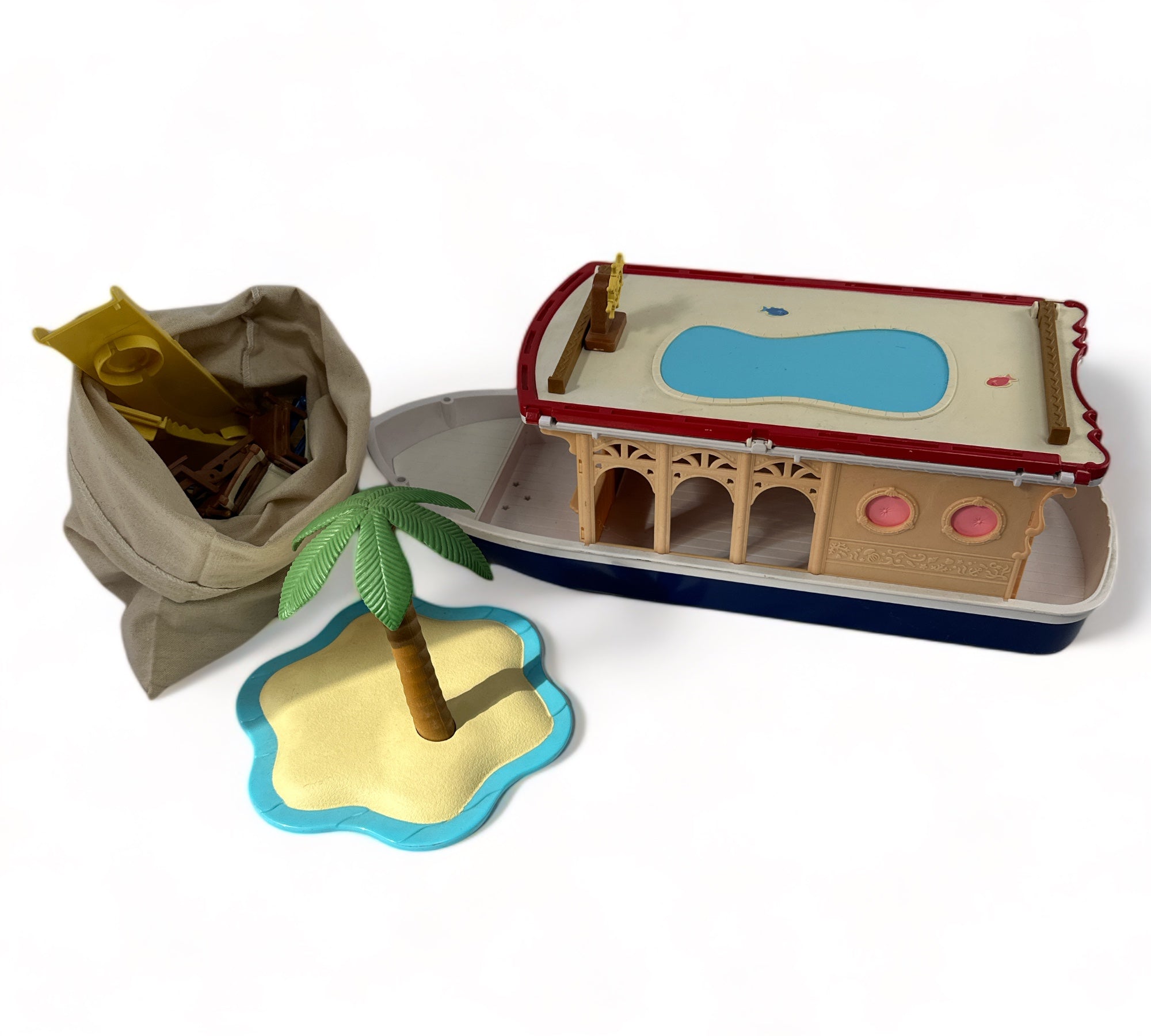 Calico critters houseboat deals