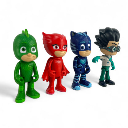 Catboy, Owlet, Gecko and Romeo Talking 6 Inch Action Figures