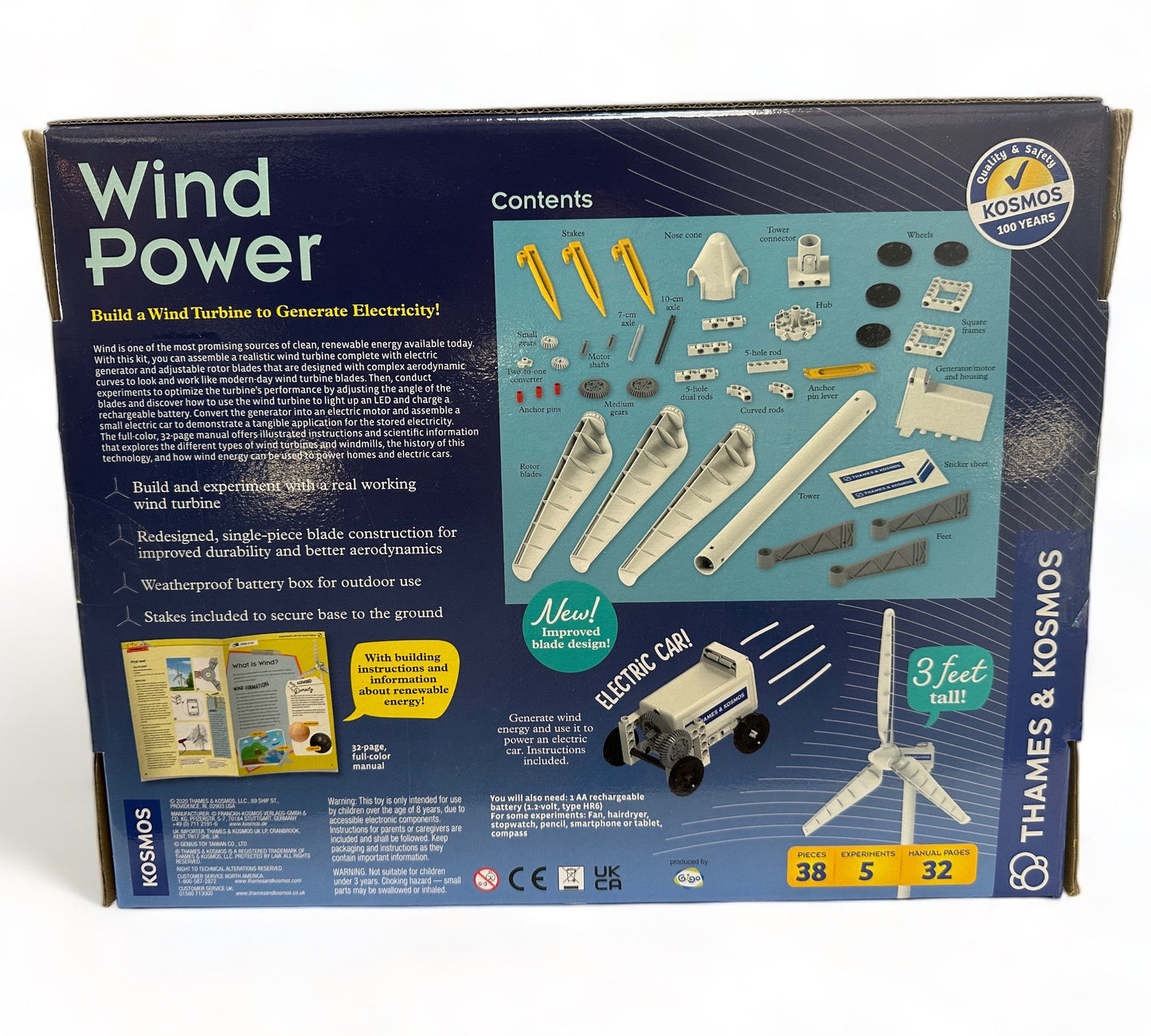 Wind Power Stem Experiment Kit