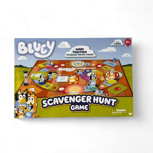 Bluey: Scavenger Hunt Family Board Game