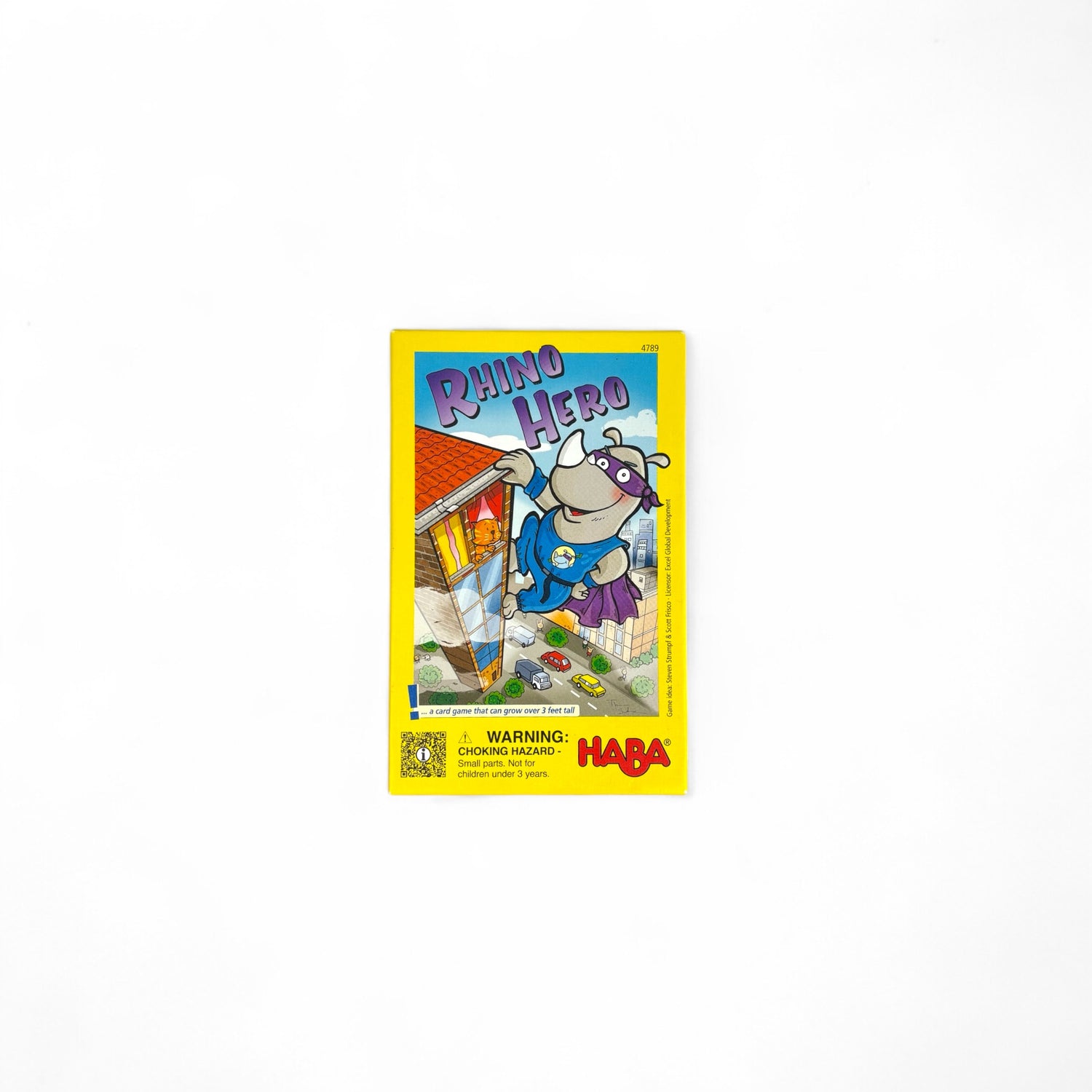 Rhino Hero: A Heroic Stacking Card Game (for Ages 5 and Up)