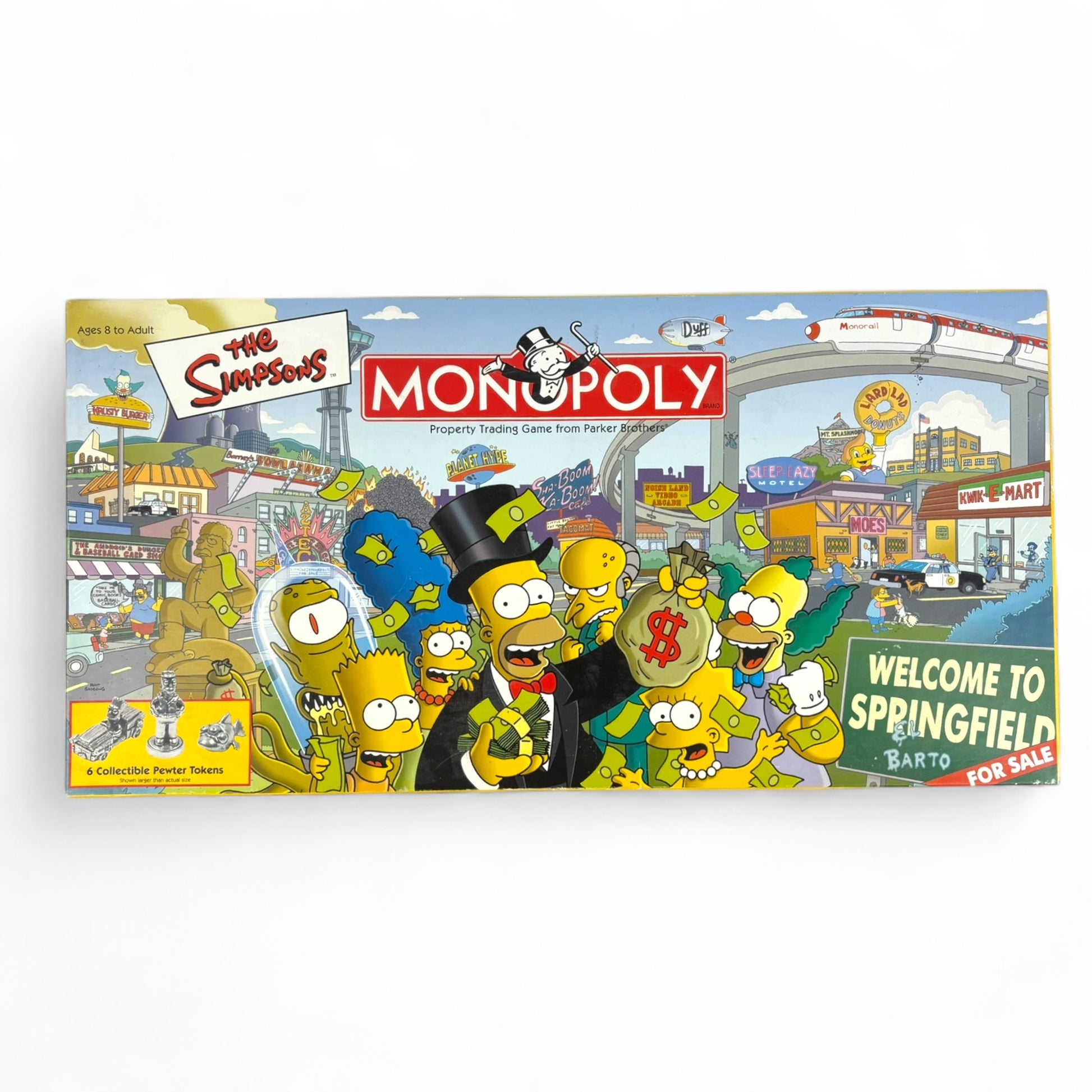 Simpsons Monopoly Game