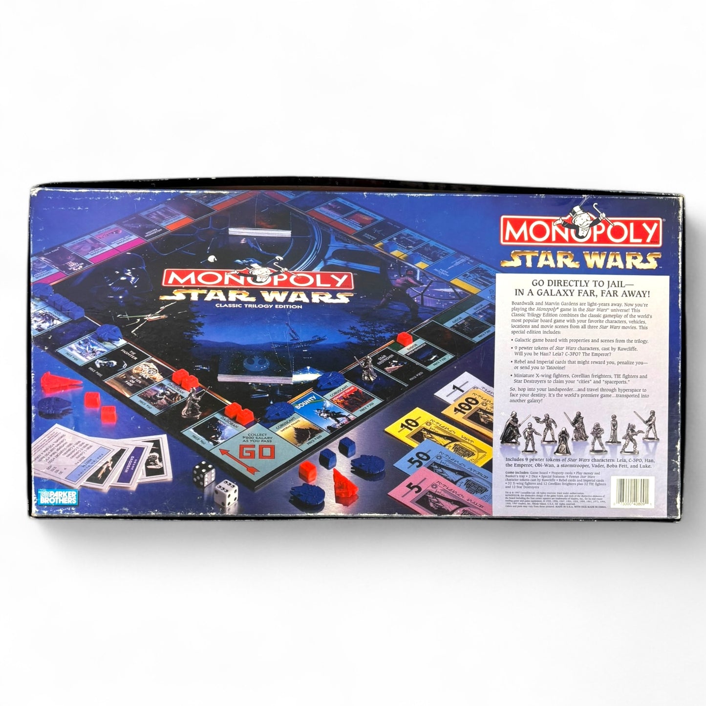 Vintage Star Wars Monopoly Game - Original Trilogy
