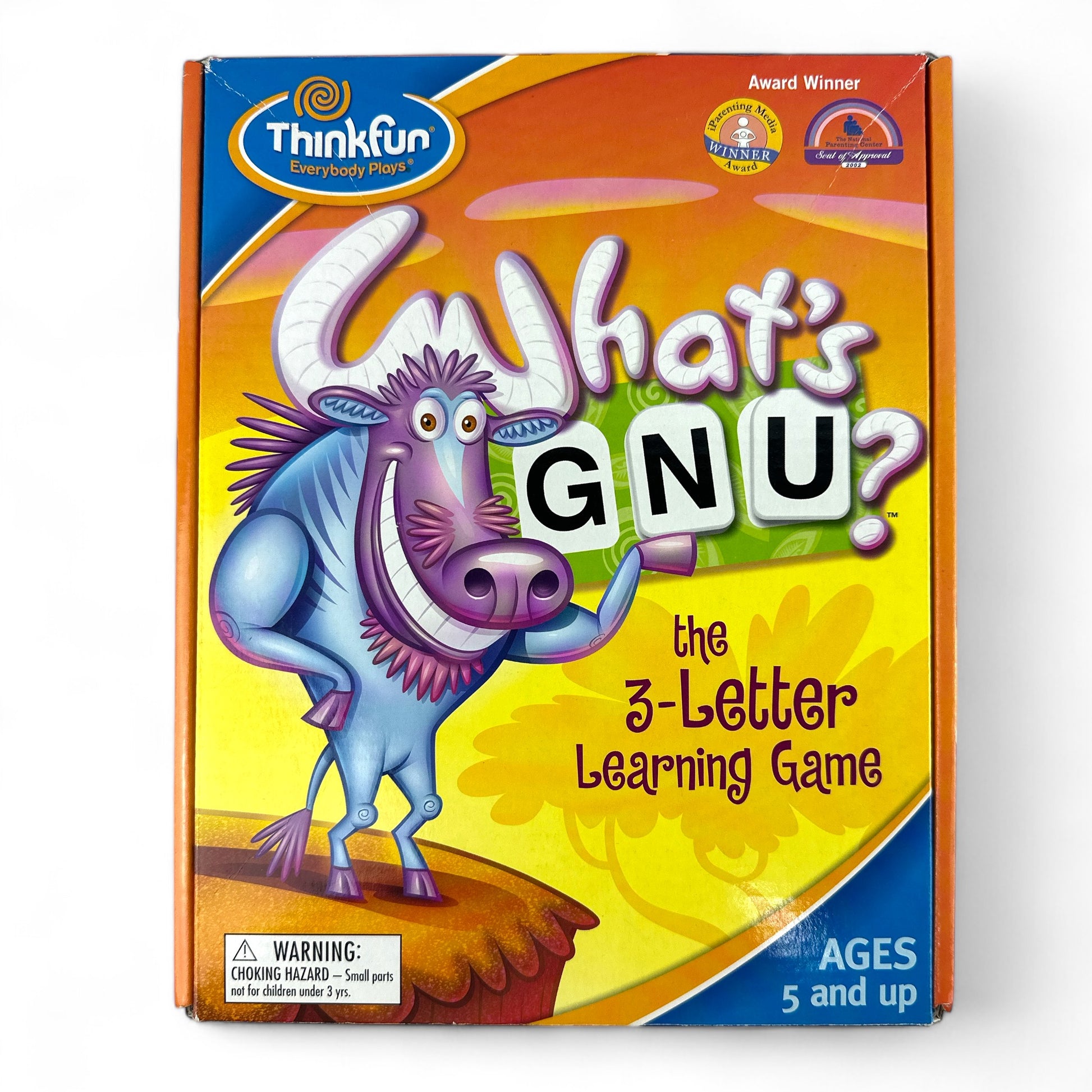 What's GNU 3 Letter Learning Game