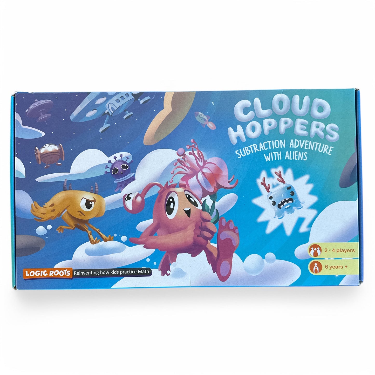 Cloud Hoppers Addition & Subtraction Game