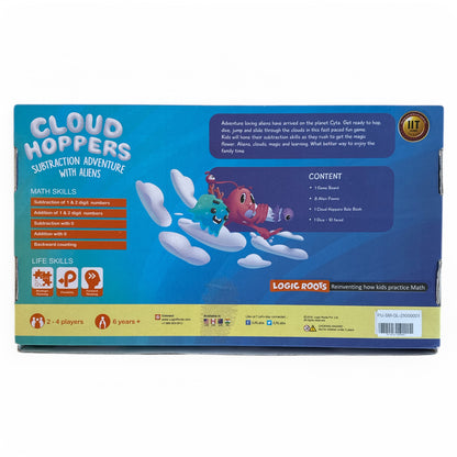 Cloud Hoppers Addition & Subtraction Game