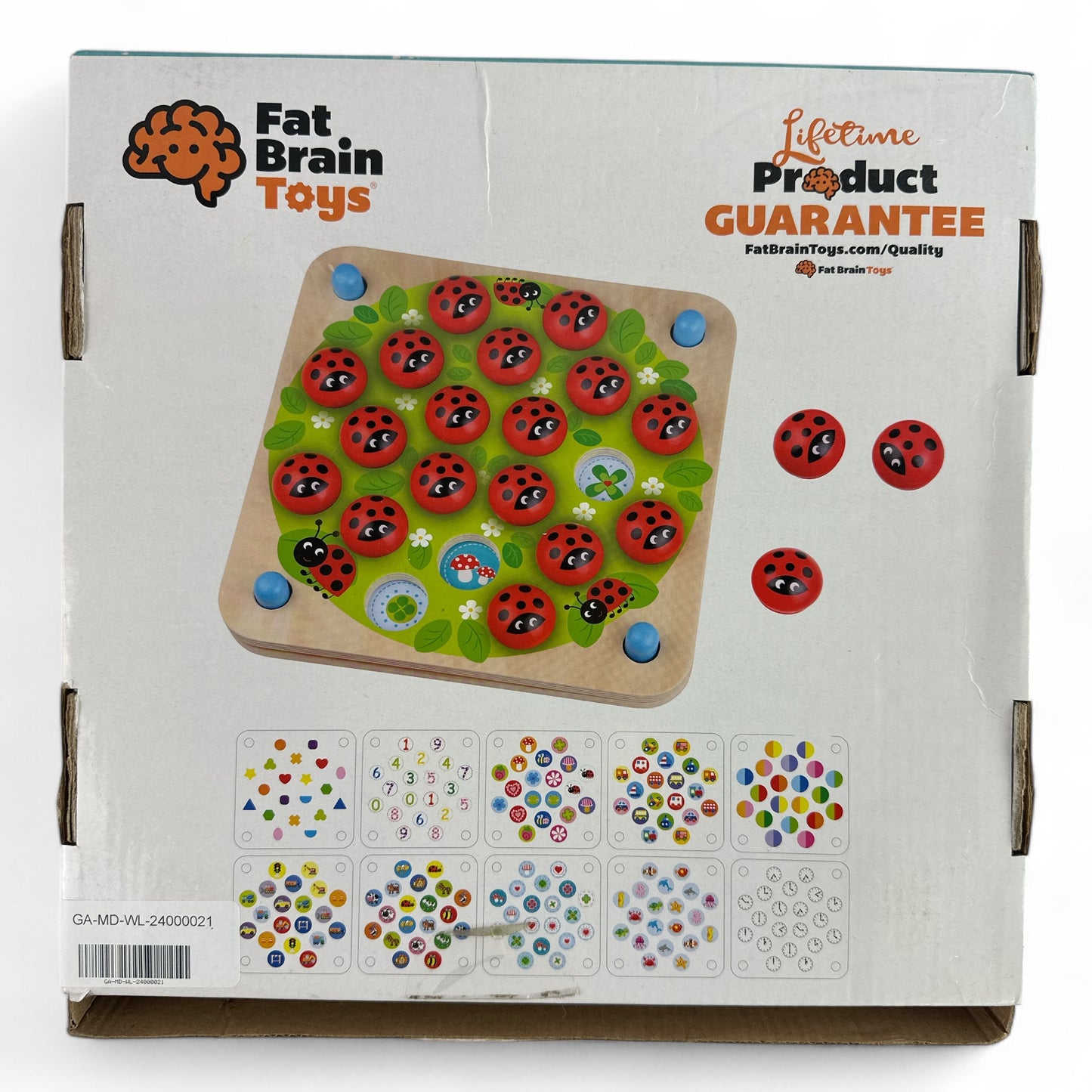 Ladybug's Garden Memory Game