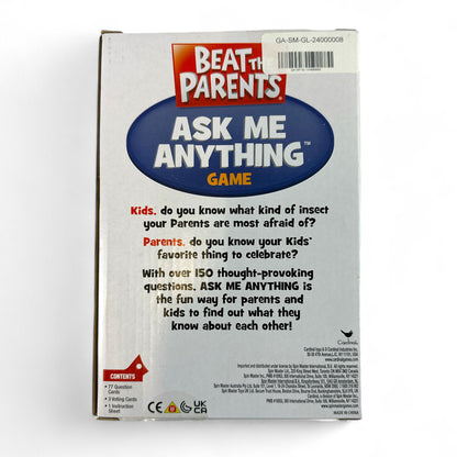 Beat The Parents Card Game