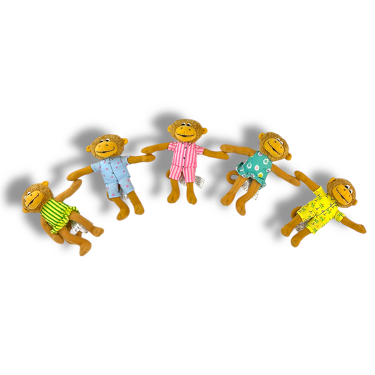Five Little Monkeys Finger Puppets