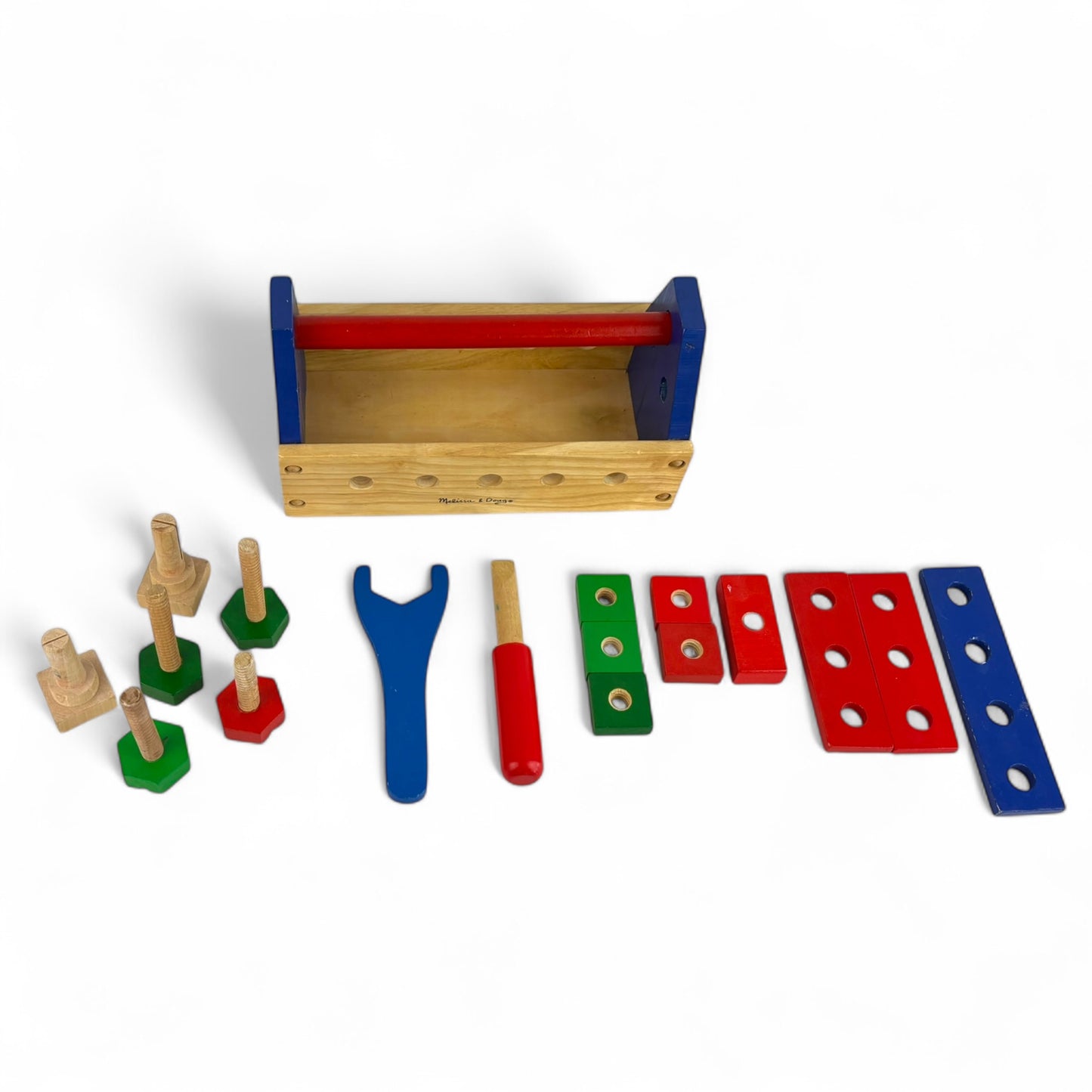 Wooden Take-Along Tool Kit