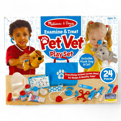 Examine & Treat Pet Vet Play Set