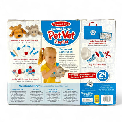 Examine & Treat Pet Vet Play Set