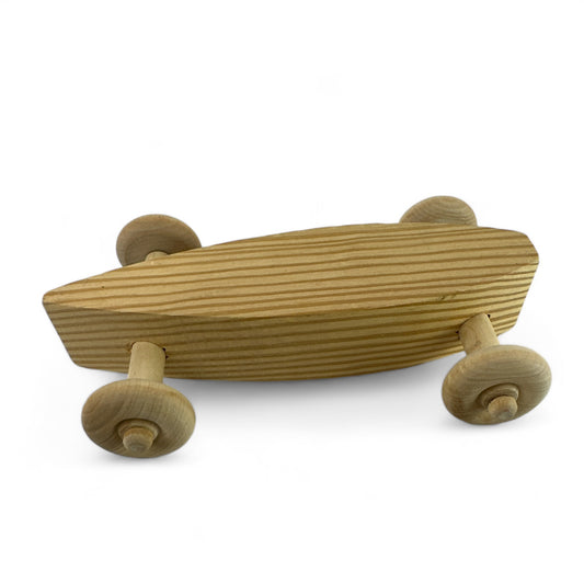 Wooden Toy Block Car